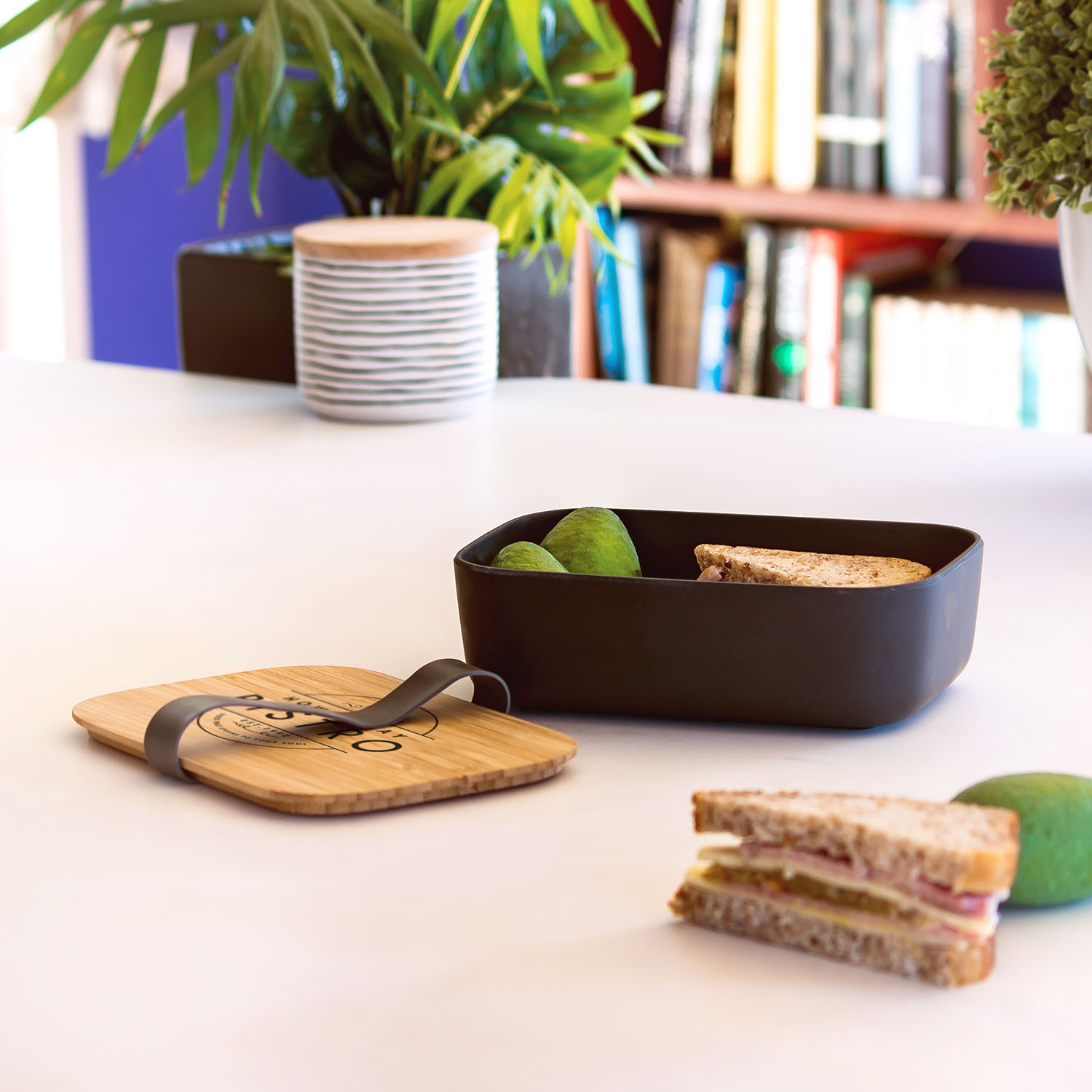 Bamboo Fibre Lunch Box Features